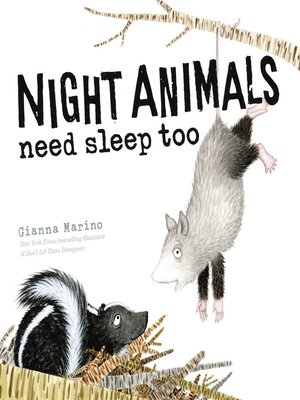Night Animals Need Sleep Too - ebook